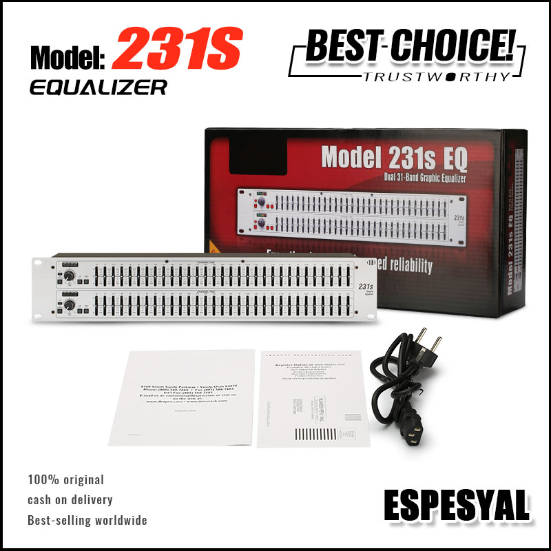 231S EQ Graphic Equalizer/Limiter with Type III Noise Reduction(WHITE