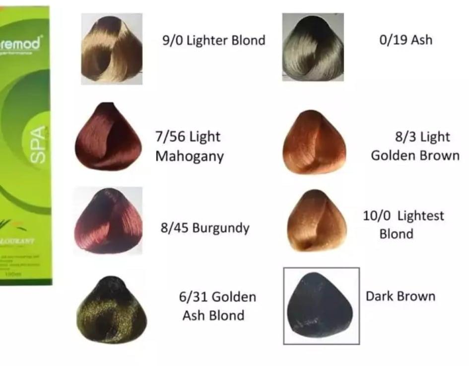 Bremod Hair Color Chart Philippines