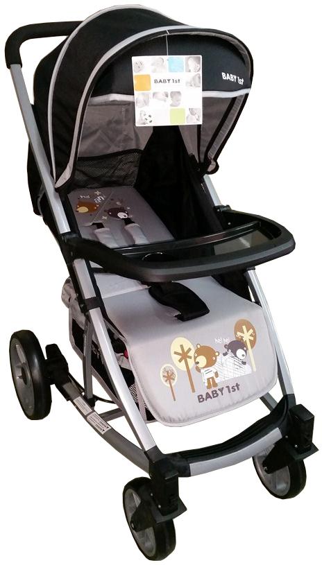 baby 1st stroller black