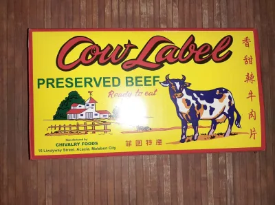 Cow Label Preserved Beef (Box of 10)