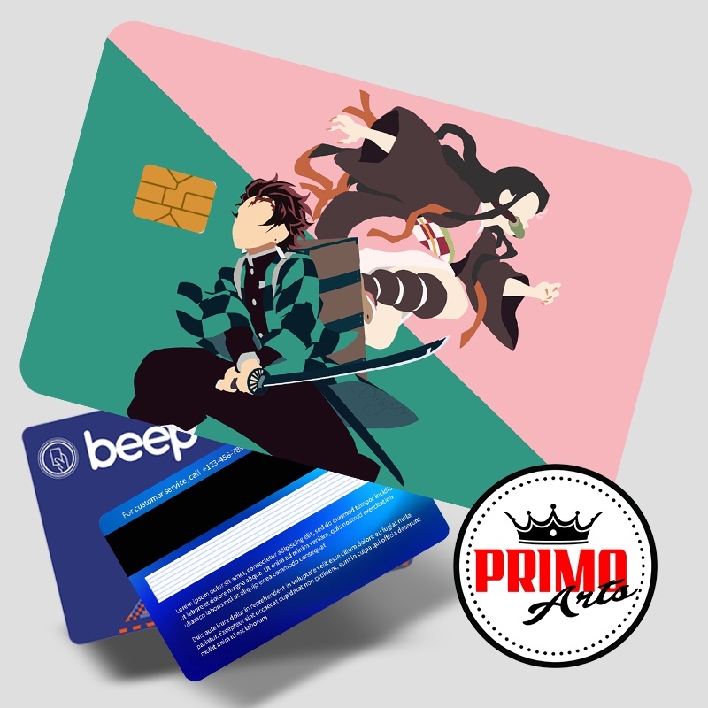 Source Custom Sticker Cartoon Anime Design Card Removable Vinyl Sticker for  Key Card Transportation Skin Waterproof on m.alibaba.com