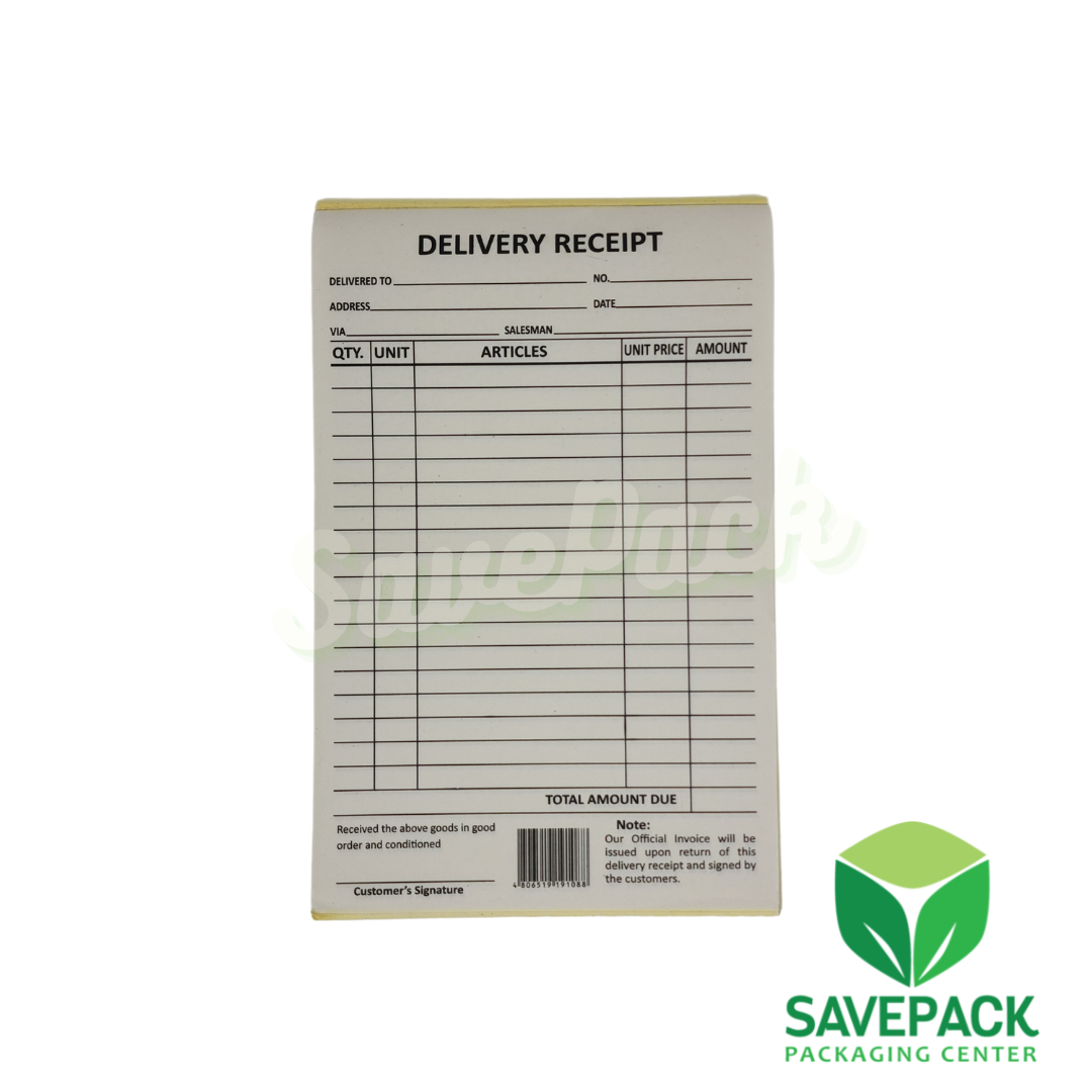 Delivery Receipt Big 55 X 85 Lazada Ph