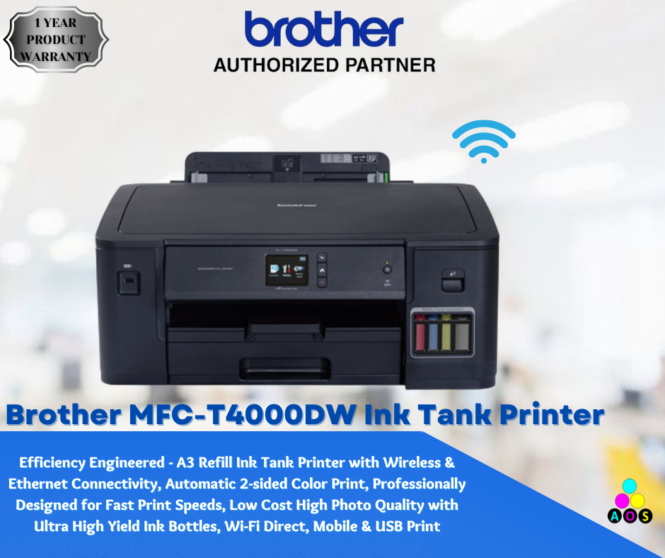 AOS Brother HL-T4000DW Ink Tank Printer | Lazada PH