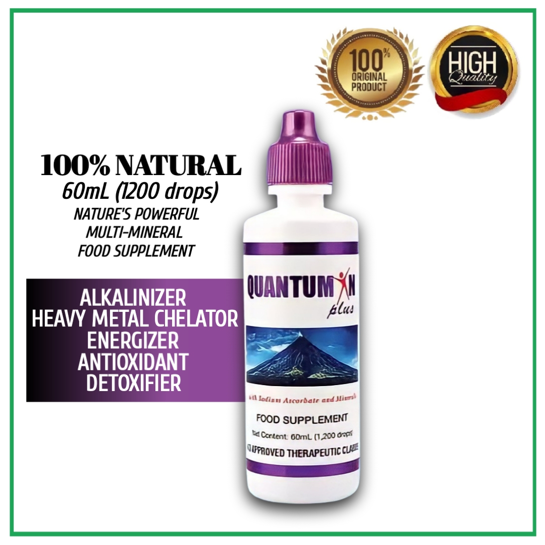 Quantumin Plus Eye Drops 60ml Mineral Drops Original Better Than JMT