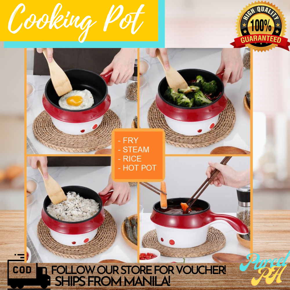 PARCELPH PORTABLE ELECTRIC COOKING POT | RICE COOKER, PAN FRY, HOT POT ...