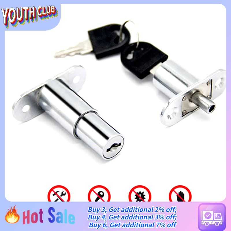 Drawer Push Lock Sliding Door Showcase Cupboard Locks Window