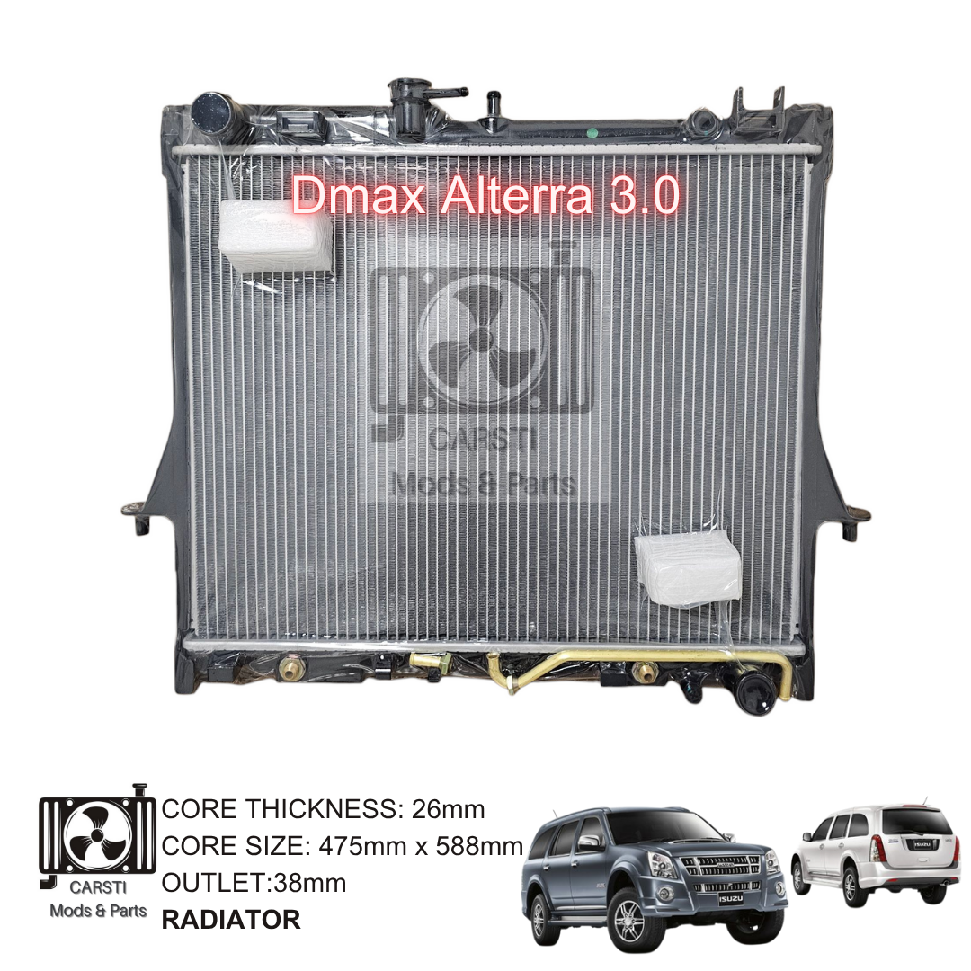 Isuzu D'max 2005 Radiator