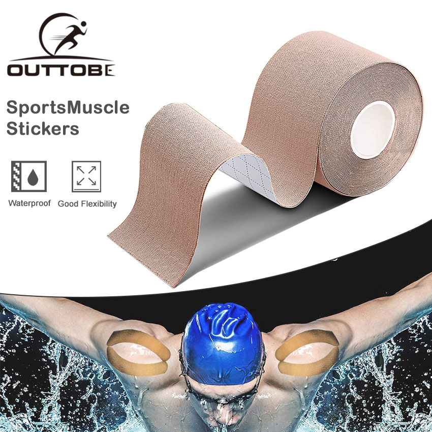 Outtobe 5 * Băng Dán Kinesiology 5CM Băng Thể Thao, Băng Phục Hồi Thể Thao, Đai Bảo Vệ Cơ Bắp, Đầu Gối