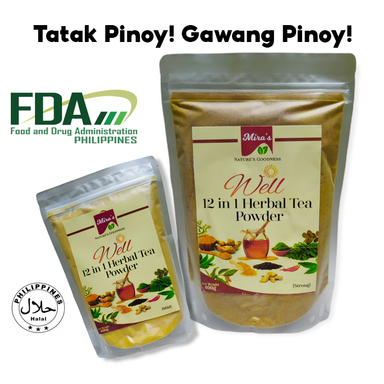 Miras Natures Goodness 12 in 1 Herbal Tea Powder Mild 400g Lazada PH