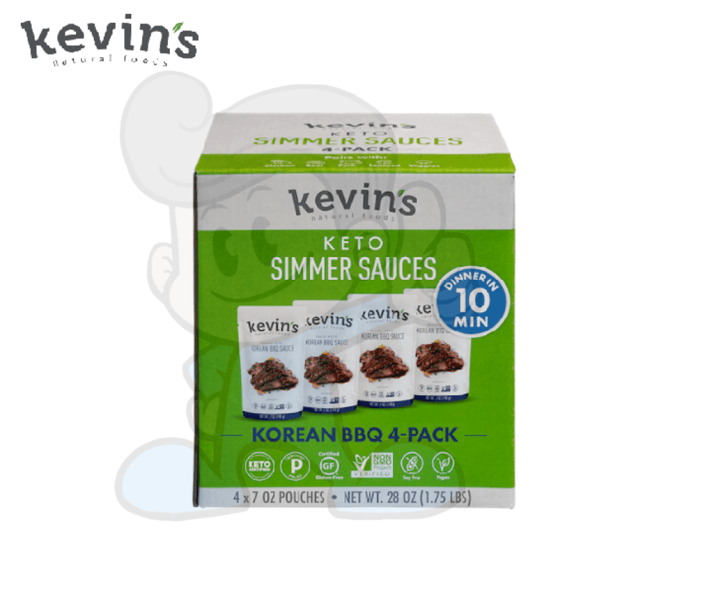 Kevin's Natural Foods Keto Simmer Sauces Korean BBQ 4Pack 28 oz. Lazada PH