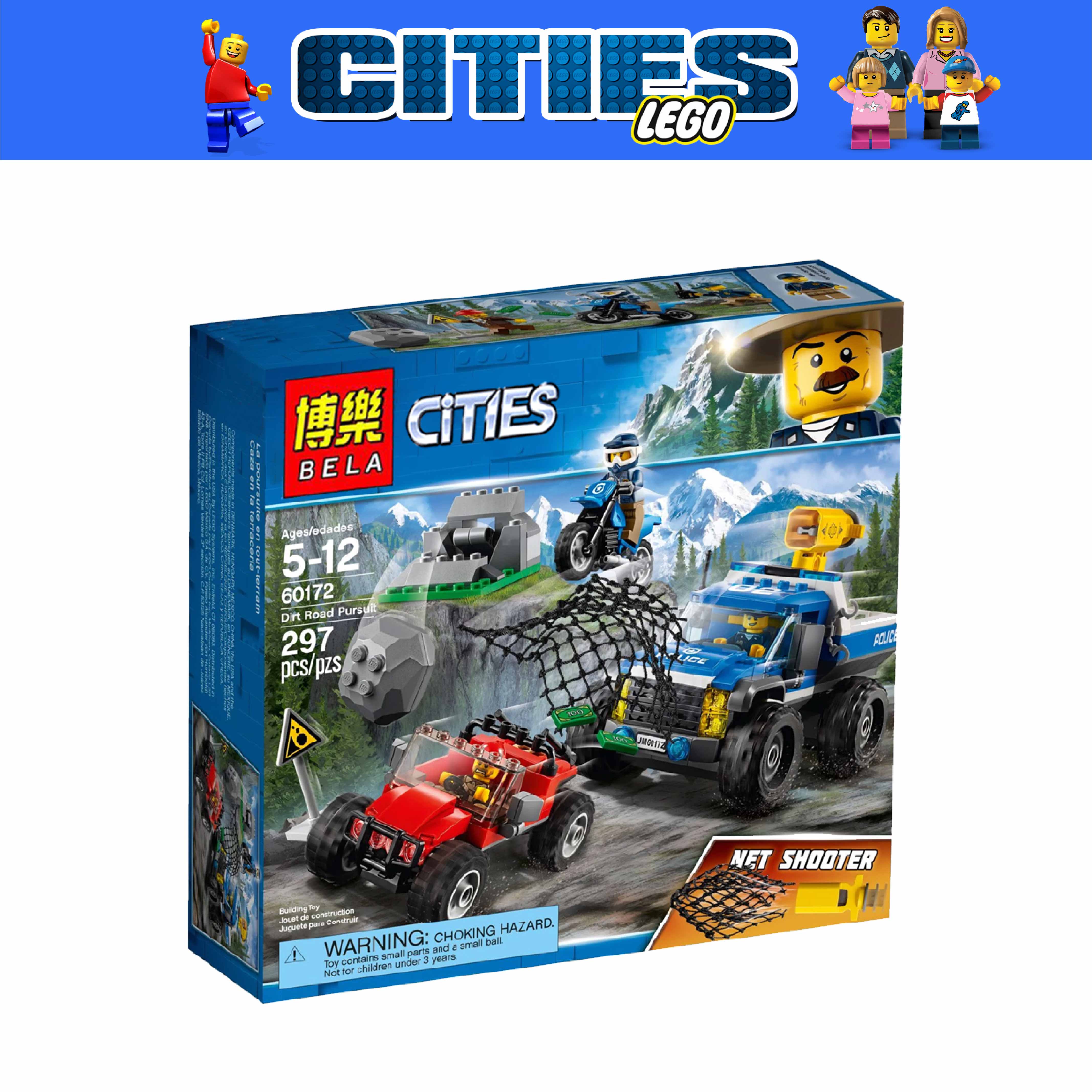 Building Block World Small Particle City Series Mountain Pursuit Lazada PH