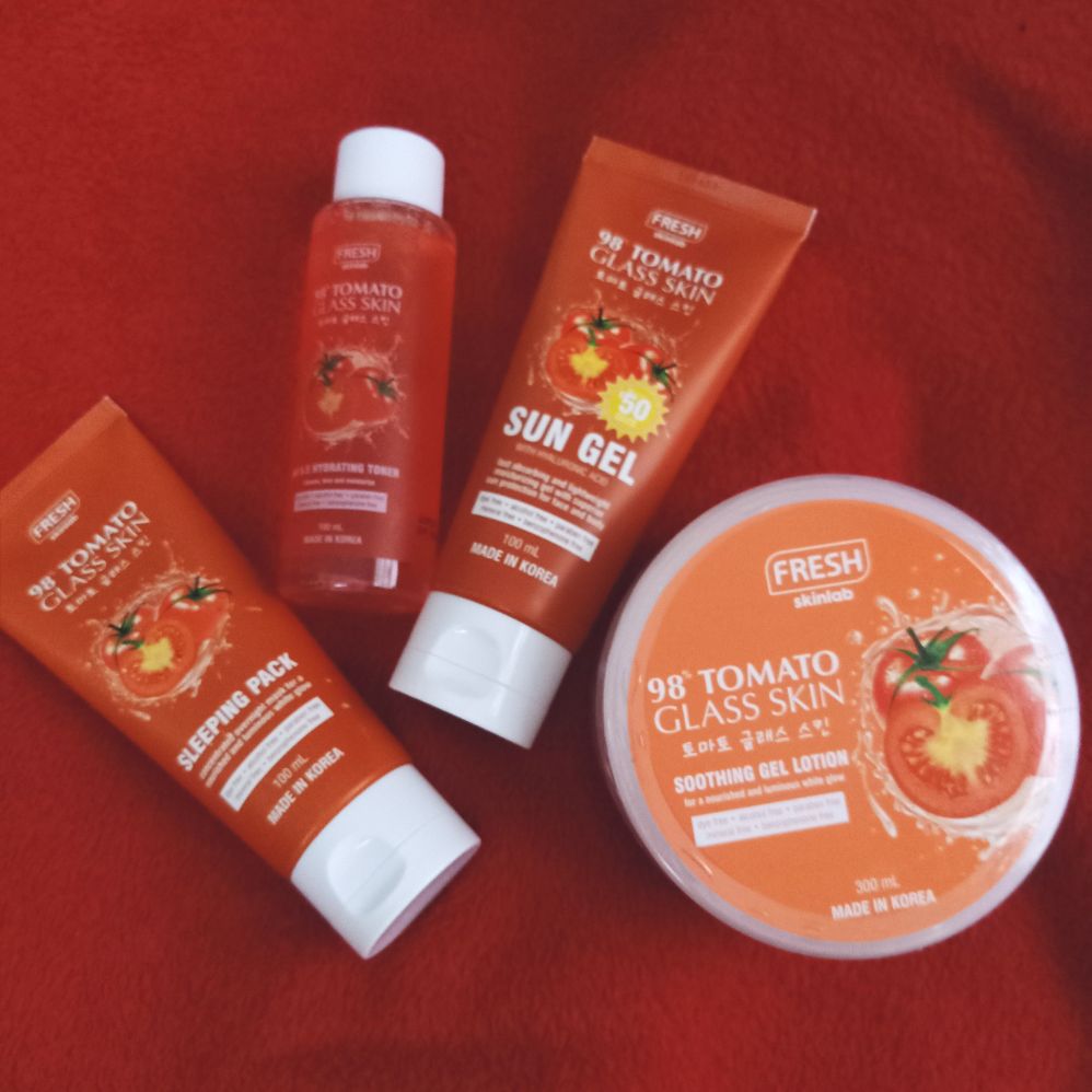 tomato fresh skin care set