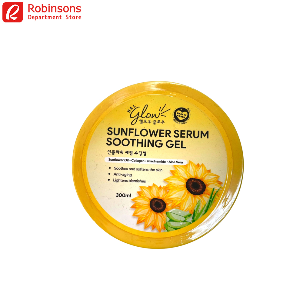 HELLO GLOW SUNFLOWER SERUM SOOTHING GEL 300ML Lazada PH