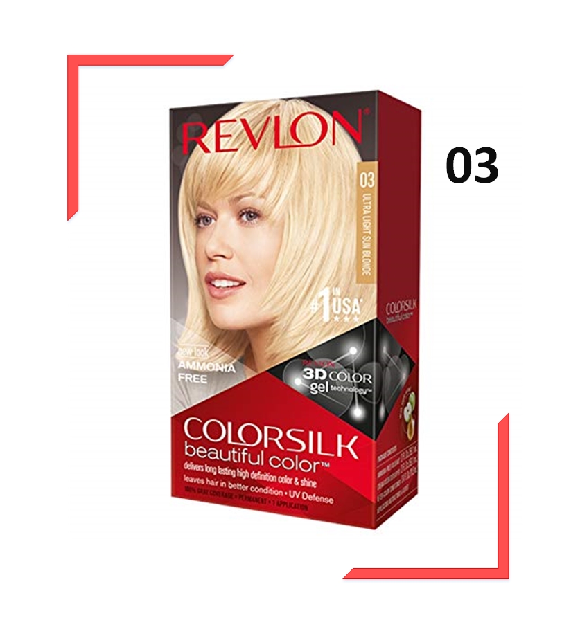 Revlon Colorsilk 03 Hair Color, Ultra Light Sun Blonde (#03) | Lazada PH