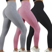 Tlktok High Waist Yoga Pants for Women's Fitness Training