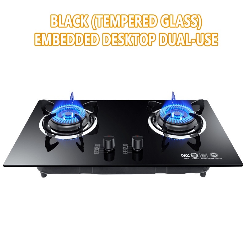 IKER household embedded dual purpose gas stove downwind igniter 2