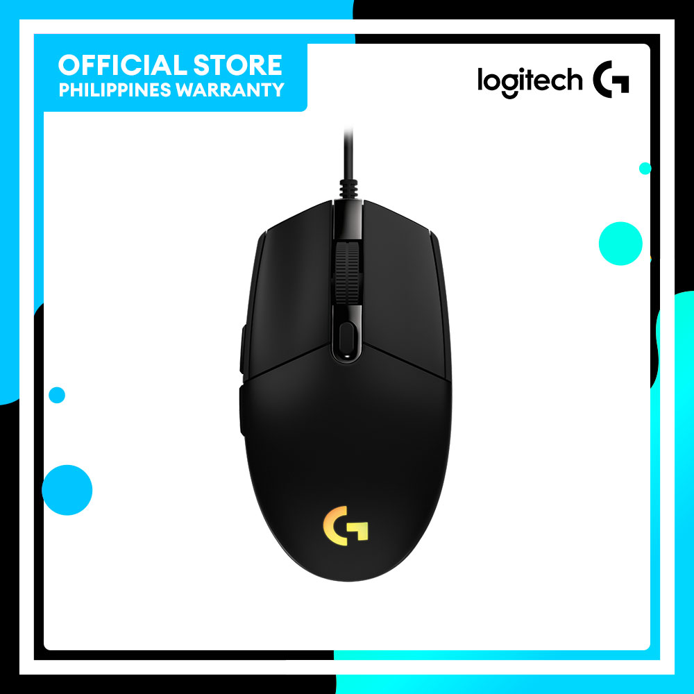 Logitech G203 LIGHTSYNC Wired Optical Gaming Mouse with 8,000 DPI