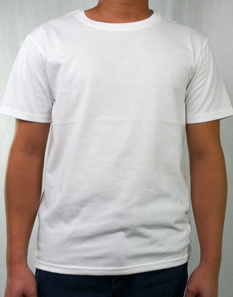 Dannon Clothing Round Neck Mens' Unisex T-Shirt White, Black, Pilak ...