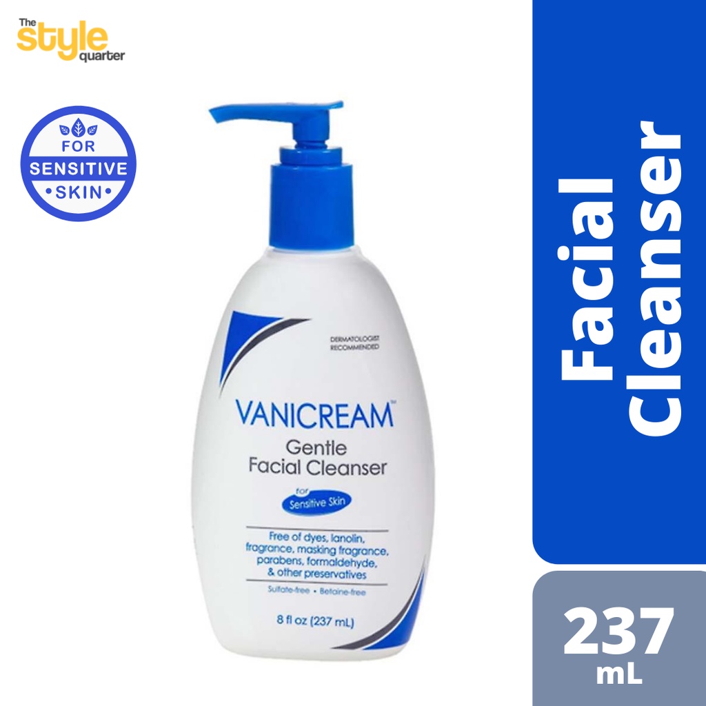 Gentle Facial Cleanser, For Sensitive Skin, Fragrance Free, 8 fl oz (237 ml)