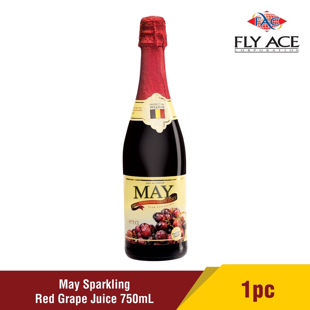May Sparkling Red Grape Juice 750ml Lazada PH
