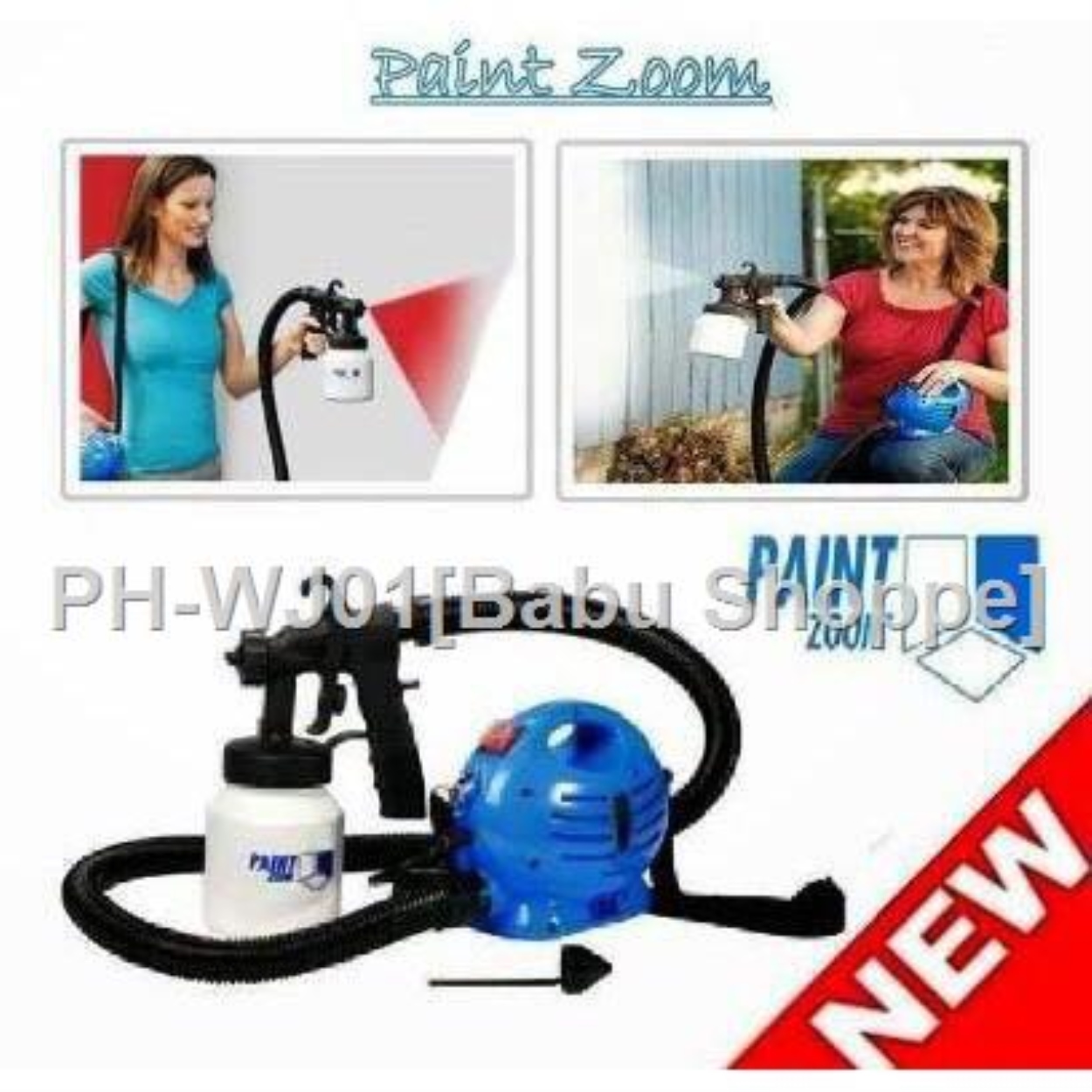 Paint Zoom Sprayer(blue/white) Lazada PH