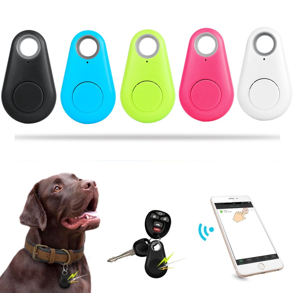 ZHUGE Waterproof Finder Small Drop Shape Smart Dog Accessories Tracer Bluetooth GPS Tracker Locator Lost Alarm