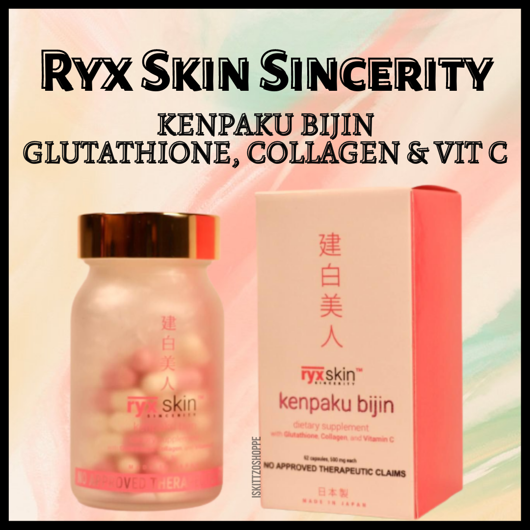 ryx skin glutathione RYX Skin Sincerity Kenpaku Bijin Dietary Supplement With Glutathione  Collagen and Vitamin C Instant Delivery Dietary Supplement - Lazada