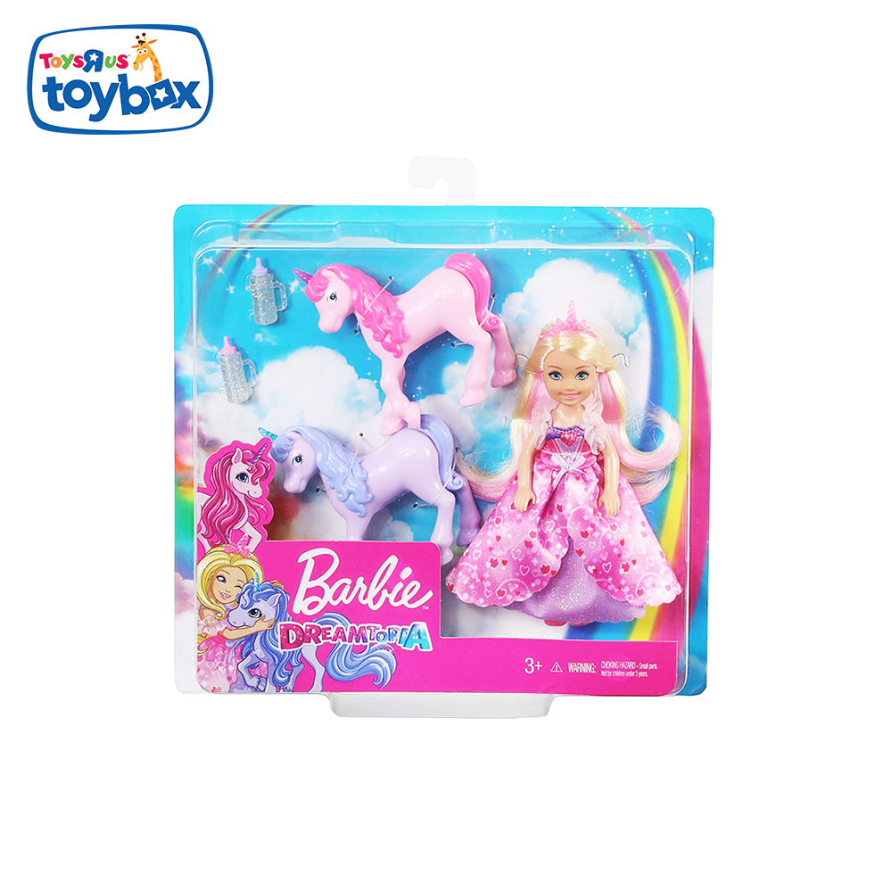barbie dreamtopia chelsea unicorn