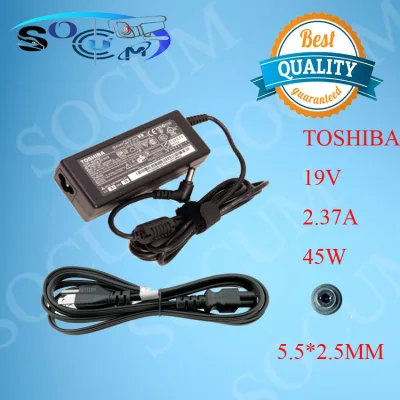 Toshiba Laptop Charger 19V 2.37A for W100 W105 T210D, T215D, T230, T235, T235D Z830 Z835