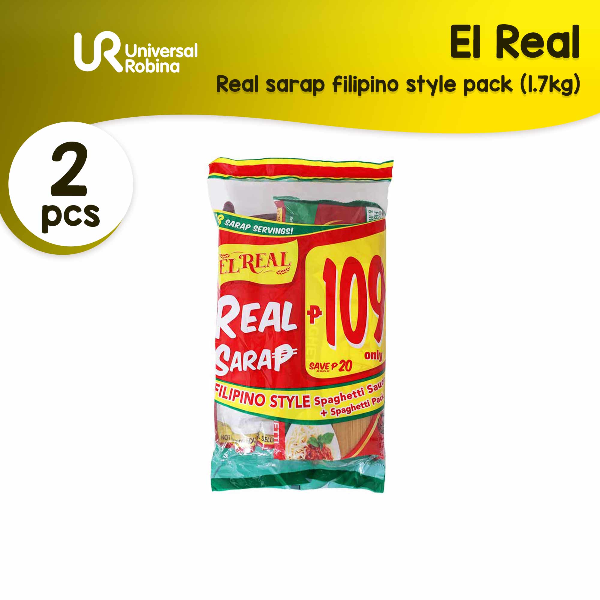 El Real Real Sarap Filipino Style Sulit Pack 1.7kg Lazada PH