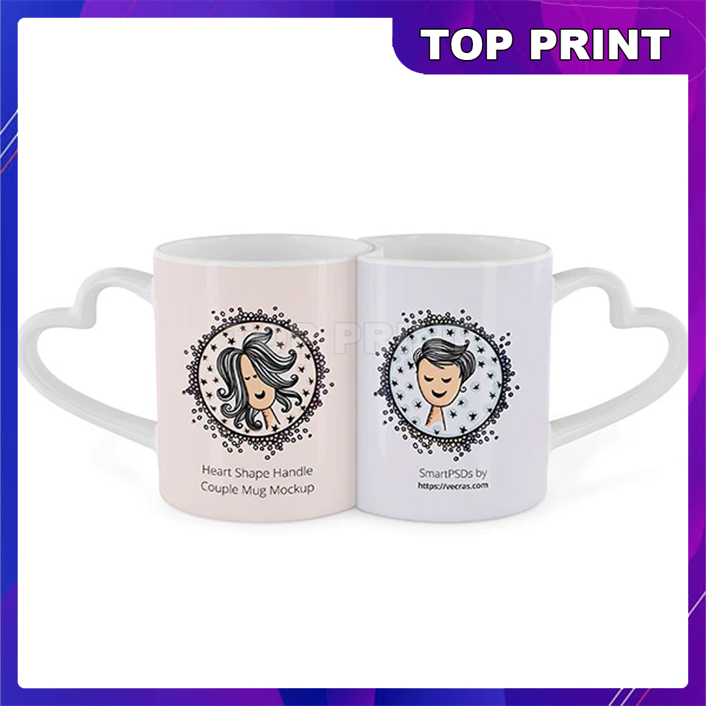 Quaff Sublimation Couple Mug Lazada Ph 9111