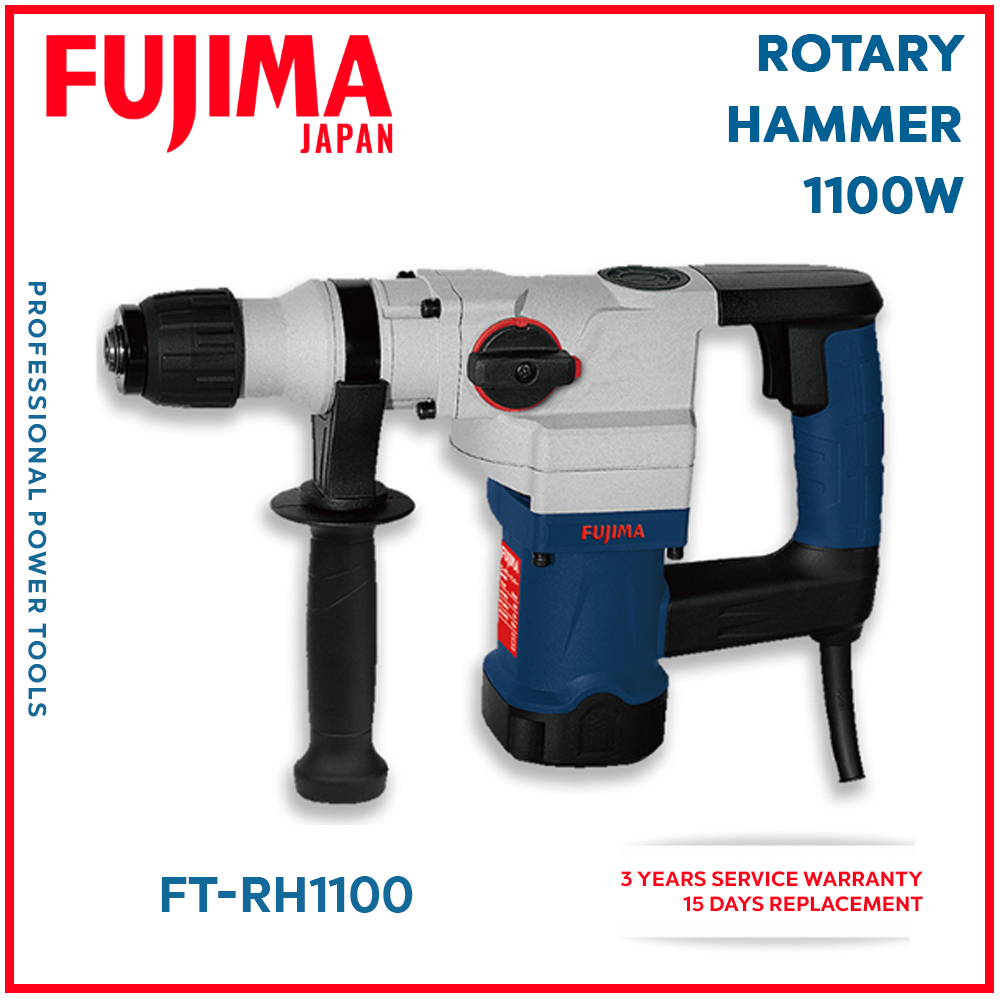 Fujima Rotary Hammer Corded Electric Rotary Hammer Drill 1100w