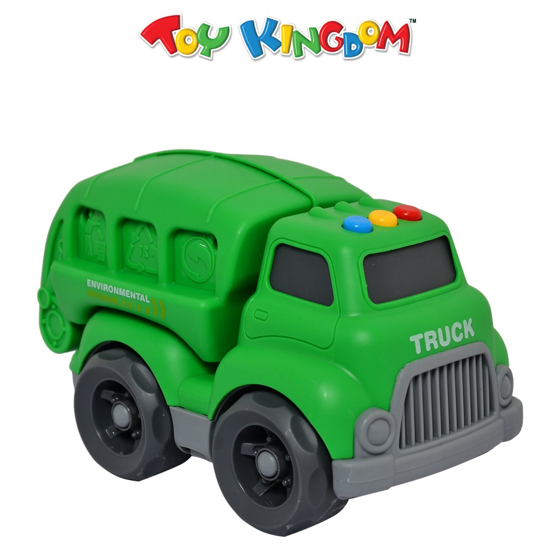 green toys garbage truck