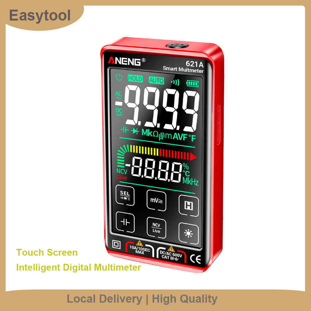 ANENG 621A Intelligent Digital Multimeter Touch Screen 9999 Counts