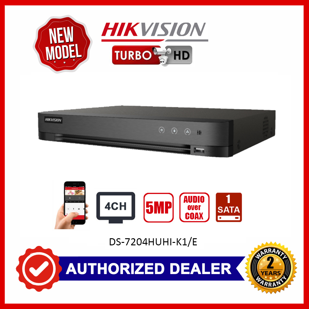 Hikvision Hikvision DS-7204HUHI-K1 4ch CCTV Recorder TVI Turbo HD 4.0 4CH 5MP DVR 07 