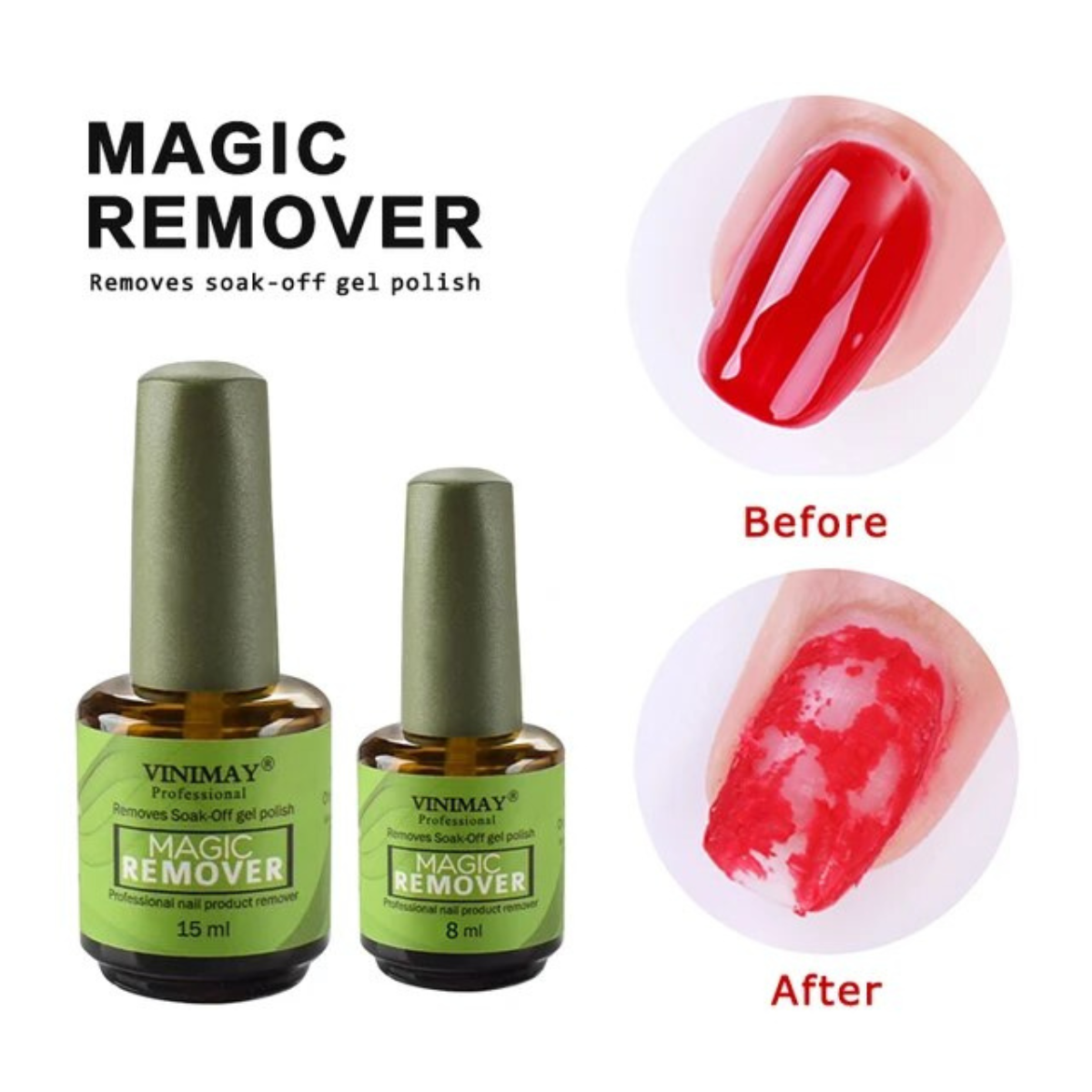 15ml Magic Burst Gel Polish Remover Soak off Sticky Layer Cleaner Nail  Degreaser Semi-permanent Nail UV Gellak Remover JI1038-1 - AliExpress
