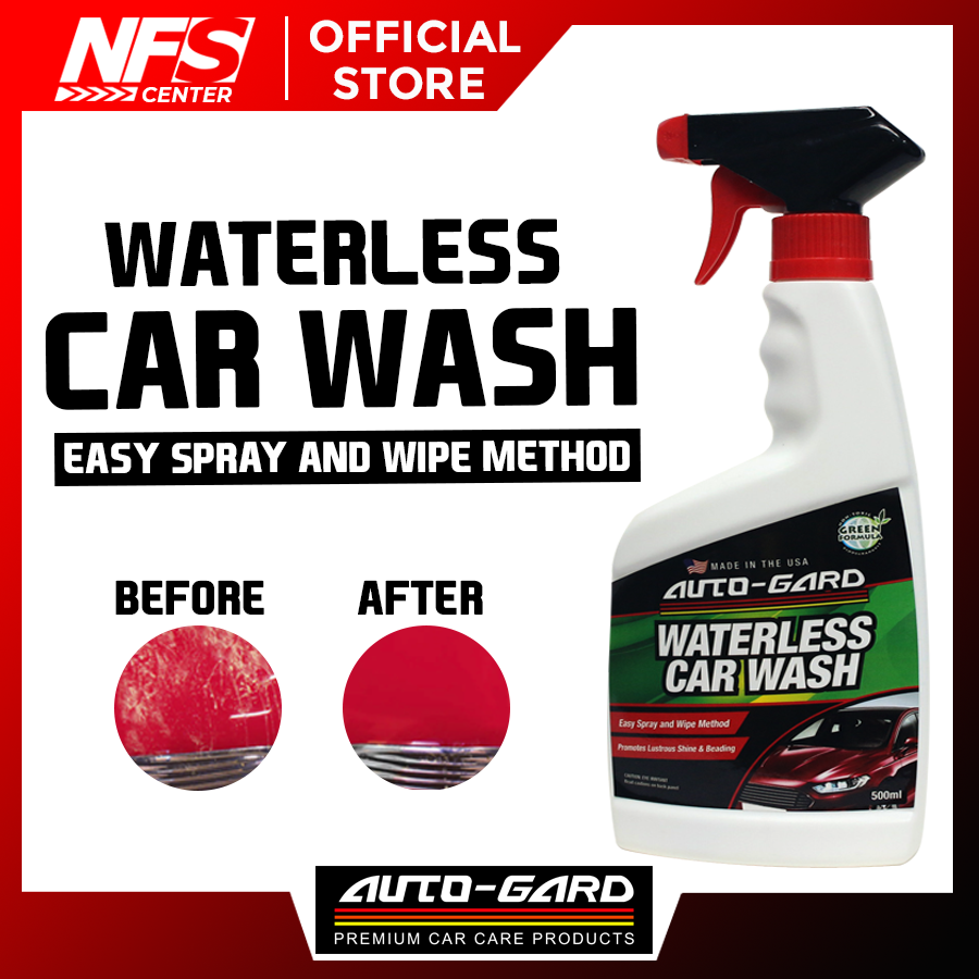 AUTOGARD WATERLESS CAR WASH SPRAY WATERLESS CAR WASH & WAX 500ML