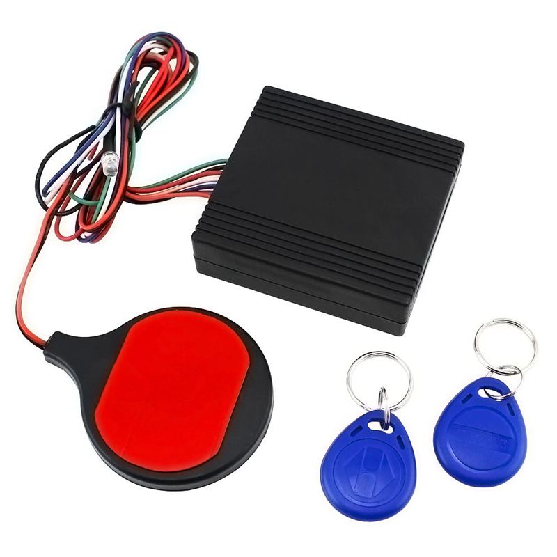 Anti theft Motorcycle Hidden lock system with Engine Cut Off