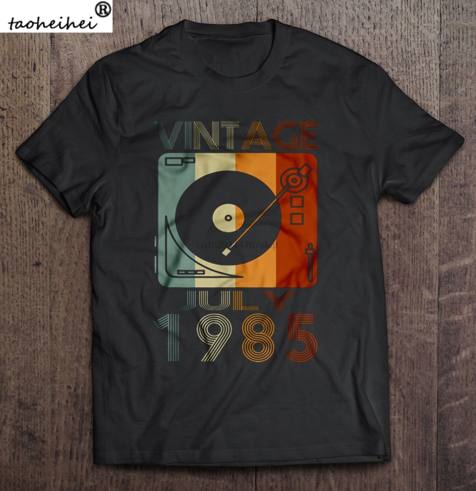Men Funny T Shirt Fashion tshirt Vintage July 1985 Phonograph Version Women  t-shirt | Lazada PH