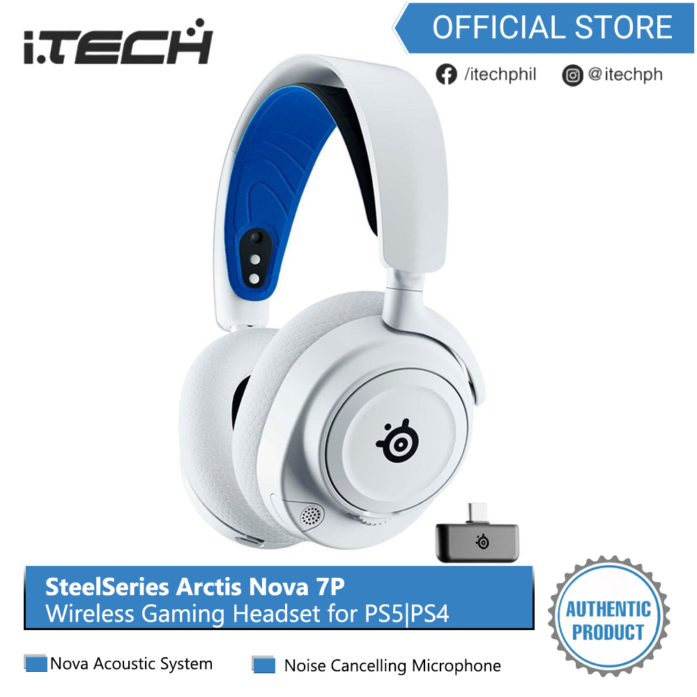 SteelSeries Arctis Nova 7P Wireless Gaming Headset for PS5 | PS4 | Lazada PH
