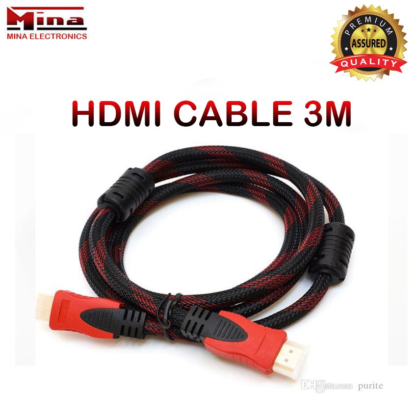 Universal Heavy Duty 3 Meters HDMI Male to HDMI Male Cable Lazada PH