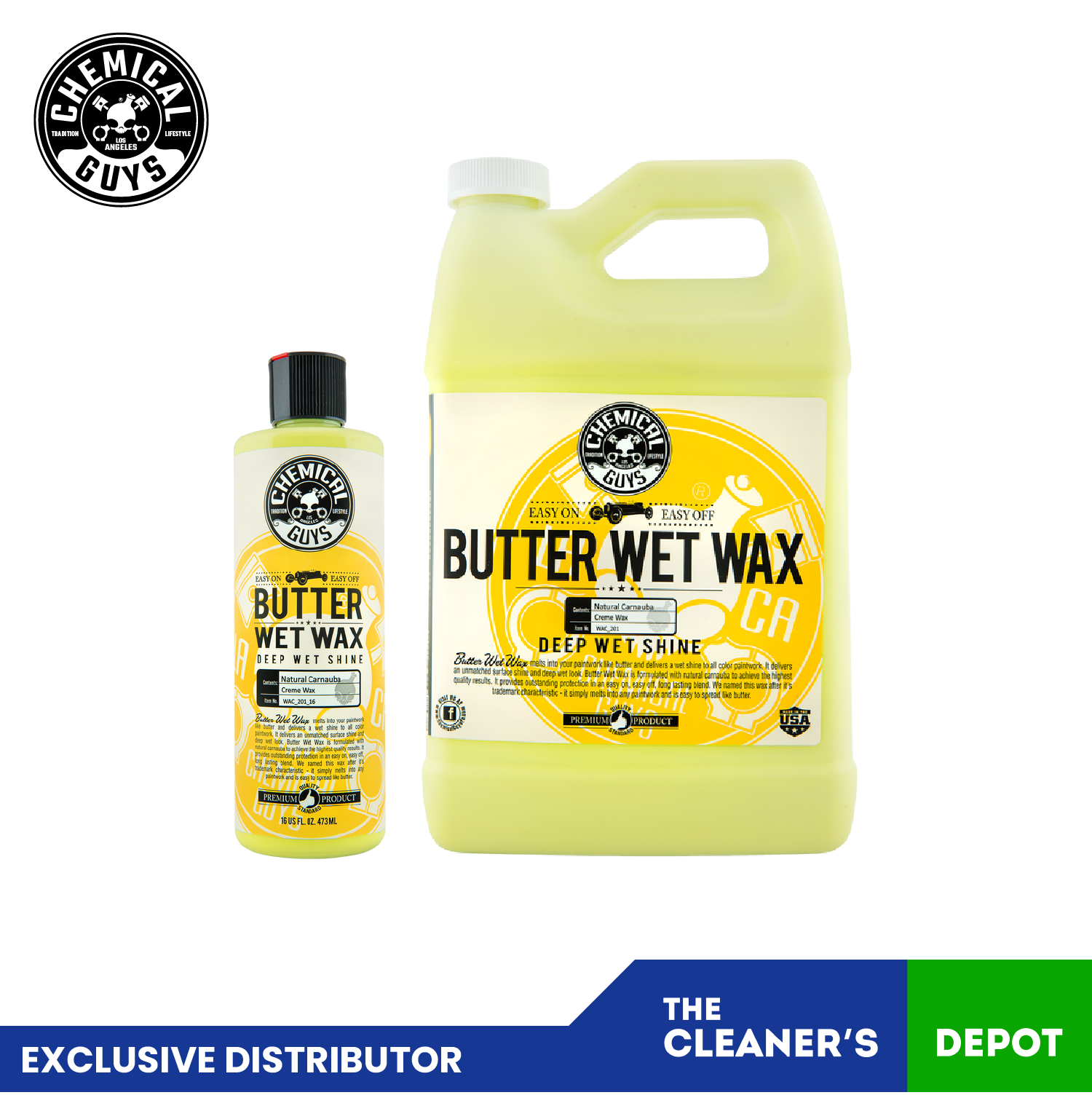 Chemical Guys Butter Wet Wax Warm & Deep Carnauba Shine