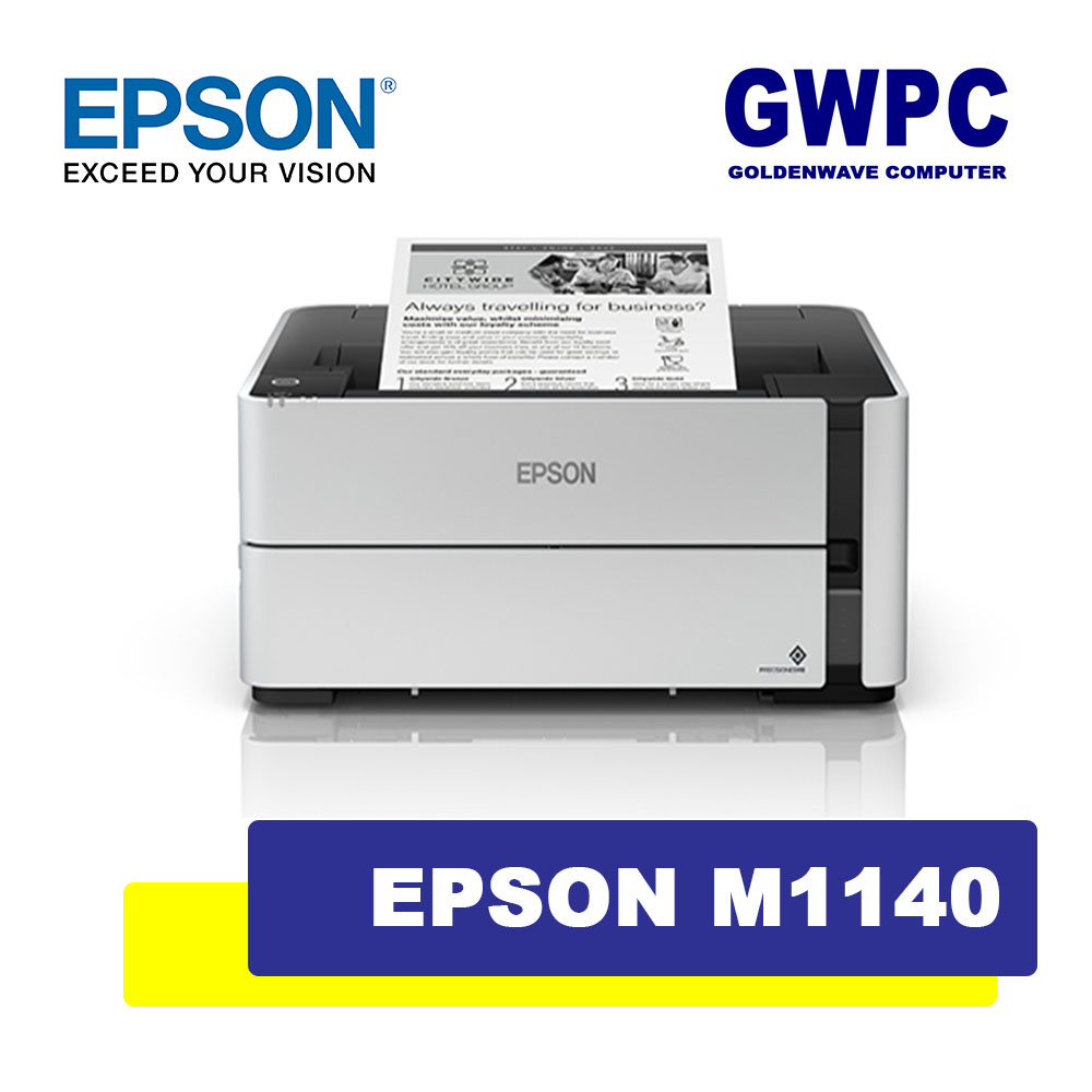 Epson M1140 EcoTank Monochrome Ink Tank Printer Lazada PH