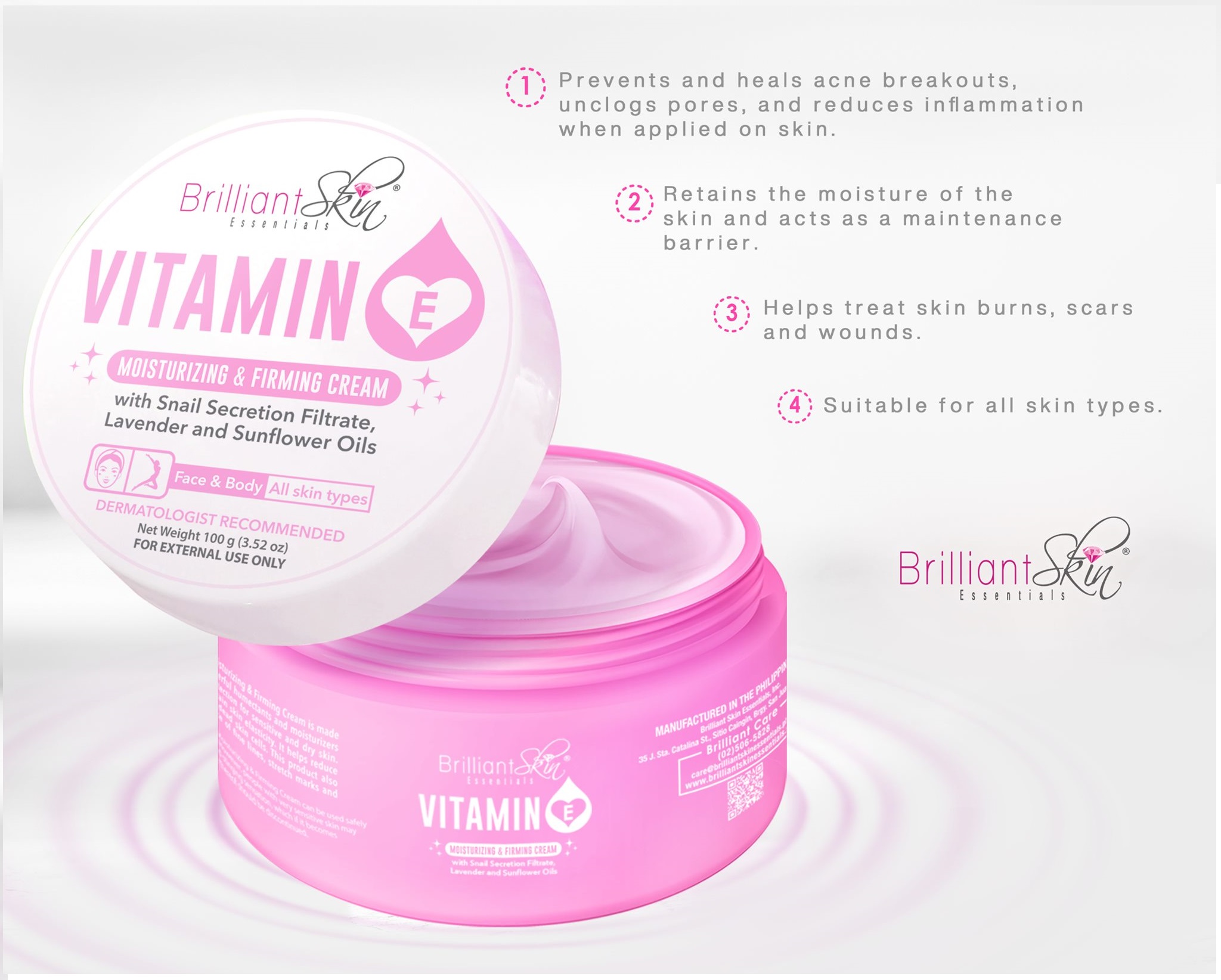 brilliant vitamin e cream