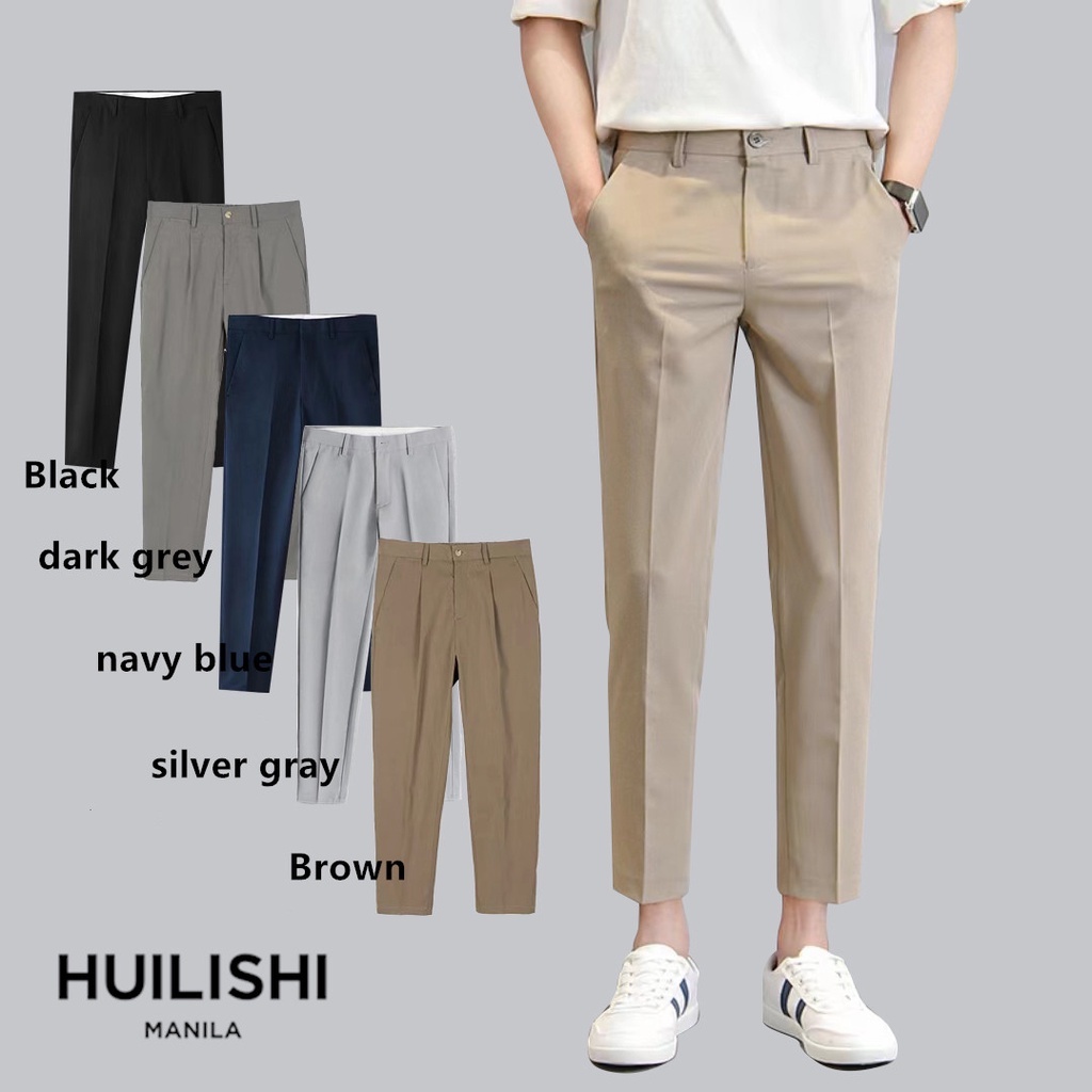 Loose Korean Fashion Pants Men | Loose Casual Korean Style Men - 2023  Summer Korean - Aliexpress