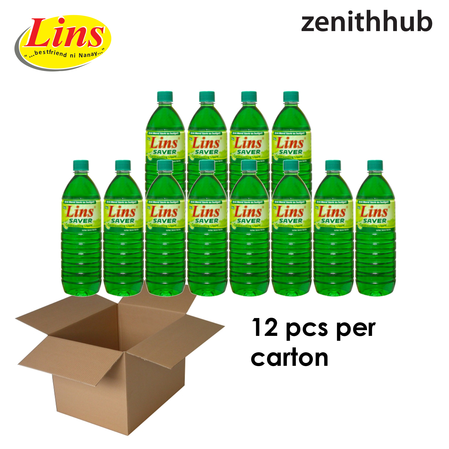 Lins Dishwashing Liquid 12 pcs / box Lazada PH