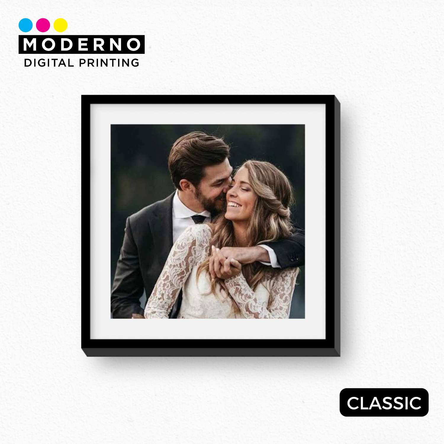 Restickable Photo Tile Wall Frame Home Decor with Photo Print Mixtile Frame with Print 8x8 ABS