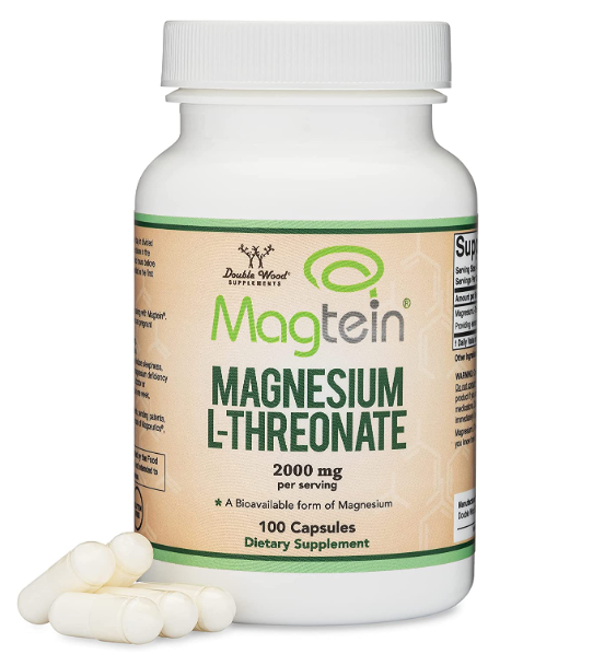 2,000 mg Magnesium LThreonate Supplement for Healthy Sleep & Memory