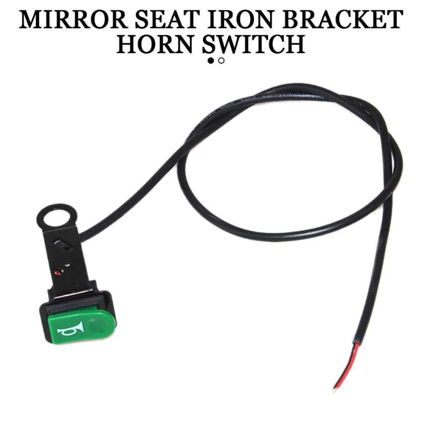 Electric Bicycle Horn Switch Button Motorcycle Scooter Bike Plastic