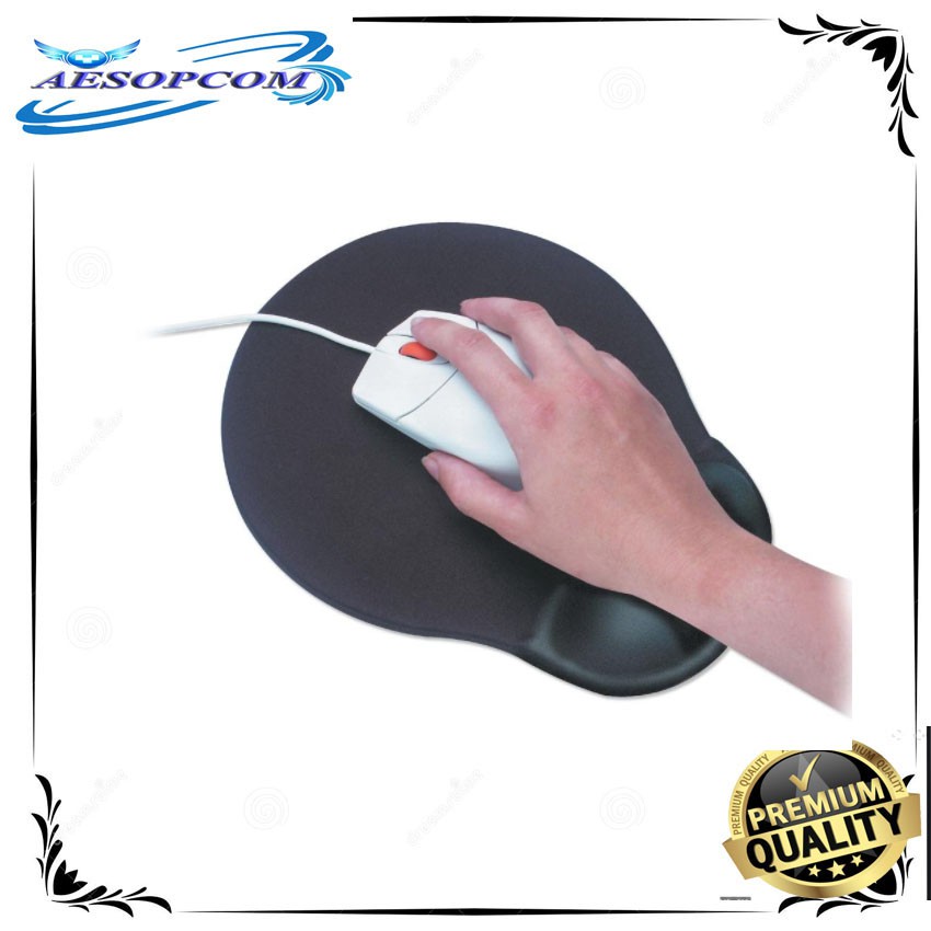 Mouse Pad With Gel Wrist Rest Lazada PH